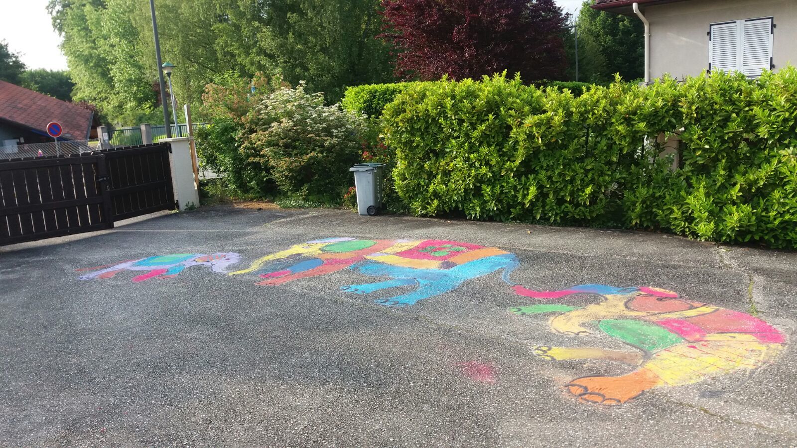 Elephant Rangoli3